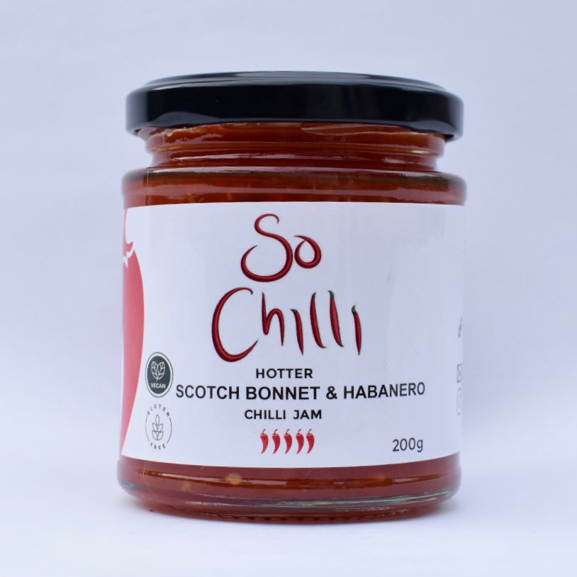Hotter Scotch Bonnet & Habanero Chilli Jam