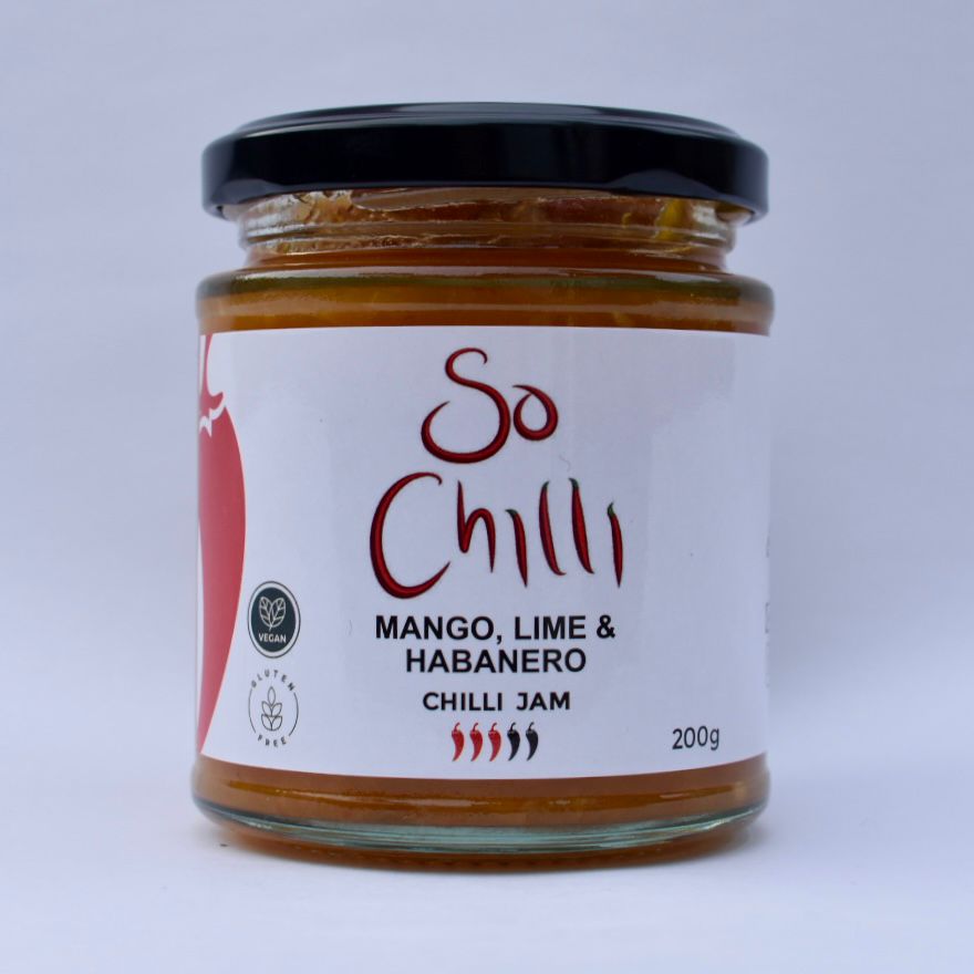 Mango, Lime & Habanero Chilli Jam
