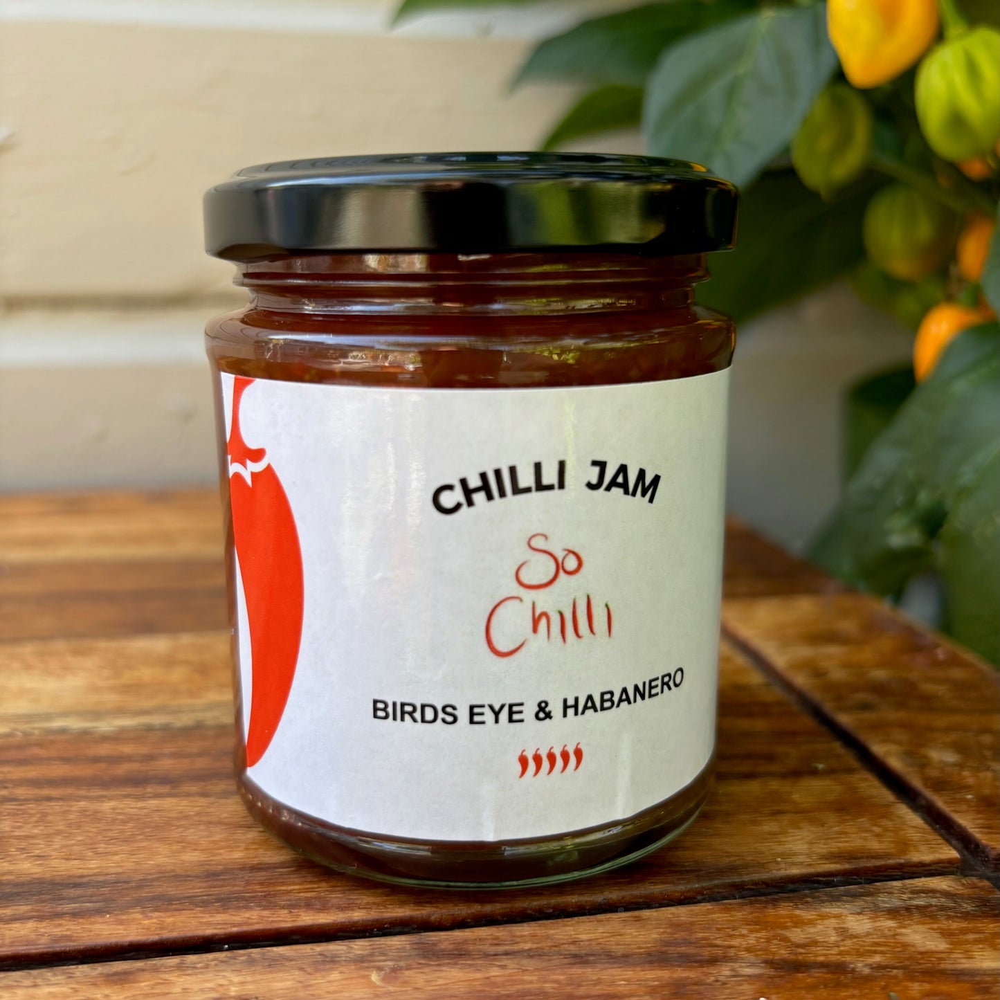 🌶️🌶️🌶️🌶️🌶️ Birds Eye & Habanero Chilli Jam