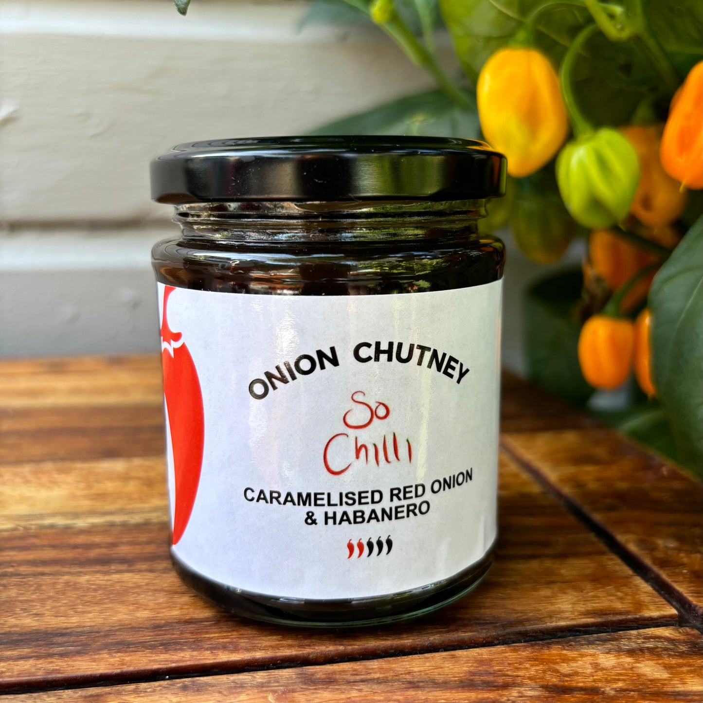 🌶️🌶️ Caramelised Red Onion & Habanero Chilli Chutney